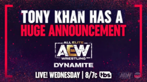 Tony Khan Has A Huge Announcement Aew Dynamite Roh Ring Of Honor