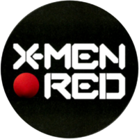 X Men Red Logo Black