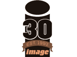 Image Comics 30th Anniversary Logo Black Orange