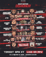Roh Death Before Dishonor 2022 Main Card