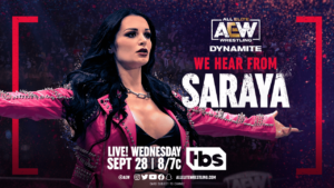 Aew Dynamite September 2022 Saray Speaks Fka Paige In Wwe