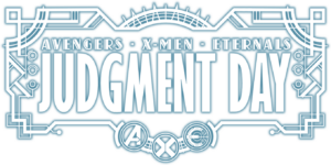 Axe Judgment Day Logo Marvel Comics