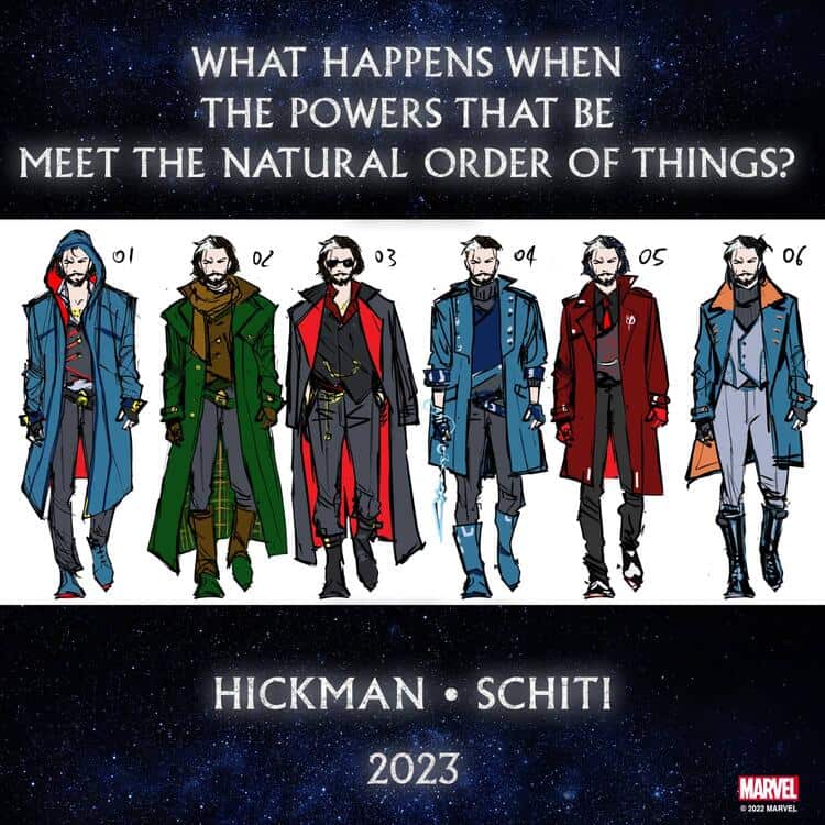 Jonathan Hickman new Marvel Comics secret project 2023 A Inside Pulse