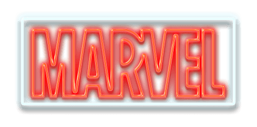 Marvel logo retro