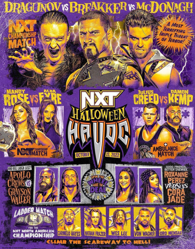NXT Halloween Havoc 2022 Sees One Of Three New Champions Crowned With