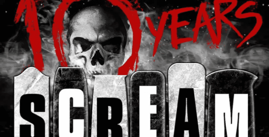 Scream Factory 10 Years Shocktober banner