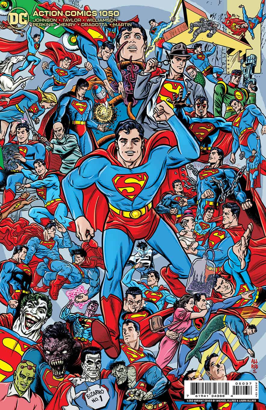 Action Comics #1050 spoilers 0-22 Supermen Mike Allred