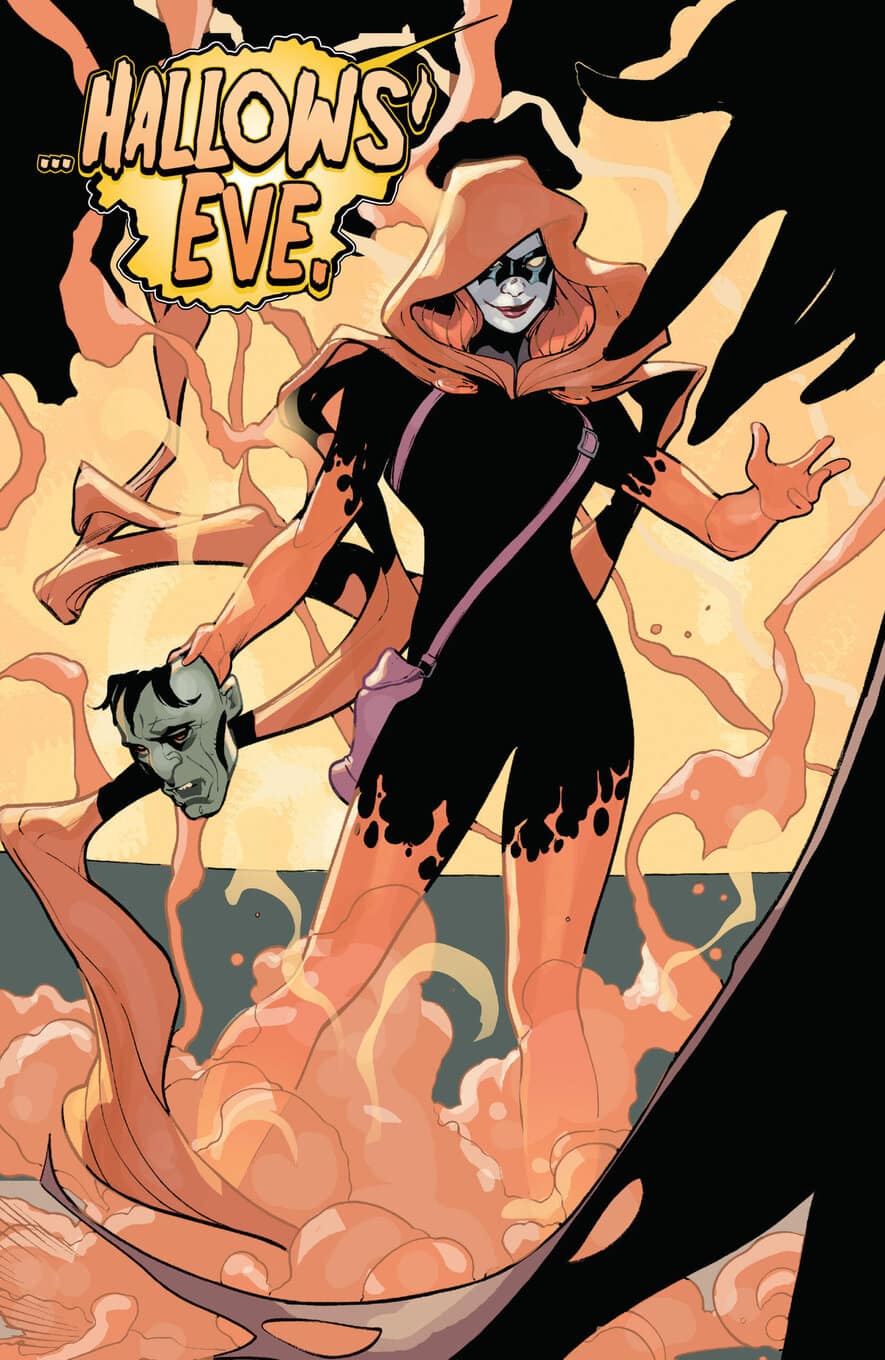 Amazing Spider-Man #14 spoilers 14 Dark Web Chasm Goblin Queen Hallows Eve debut