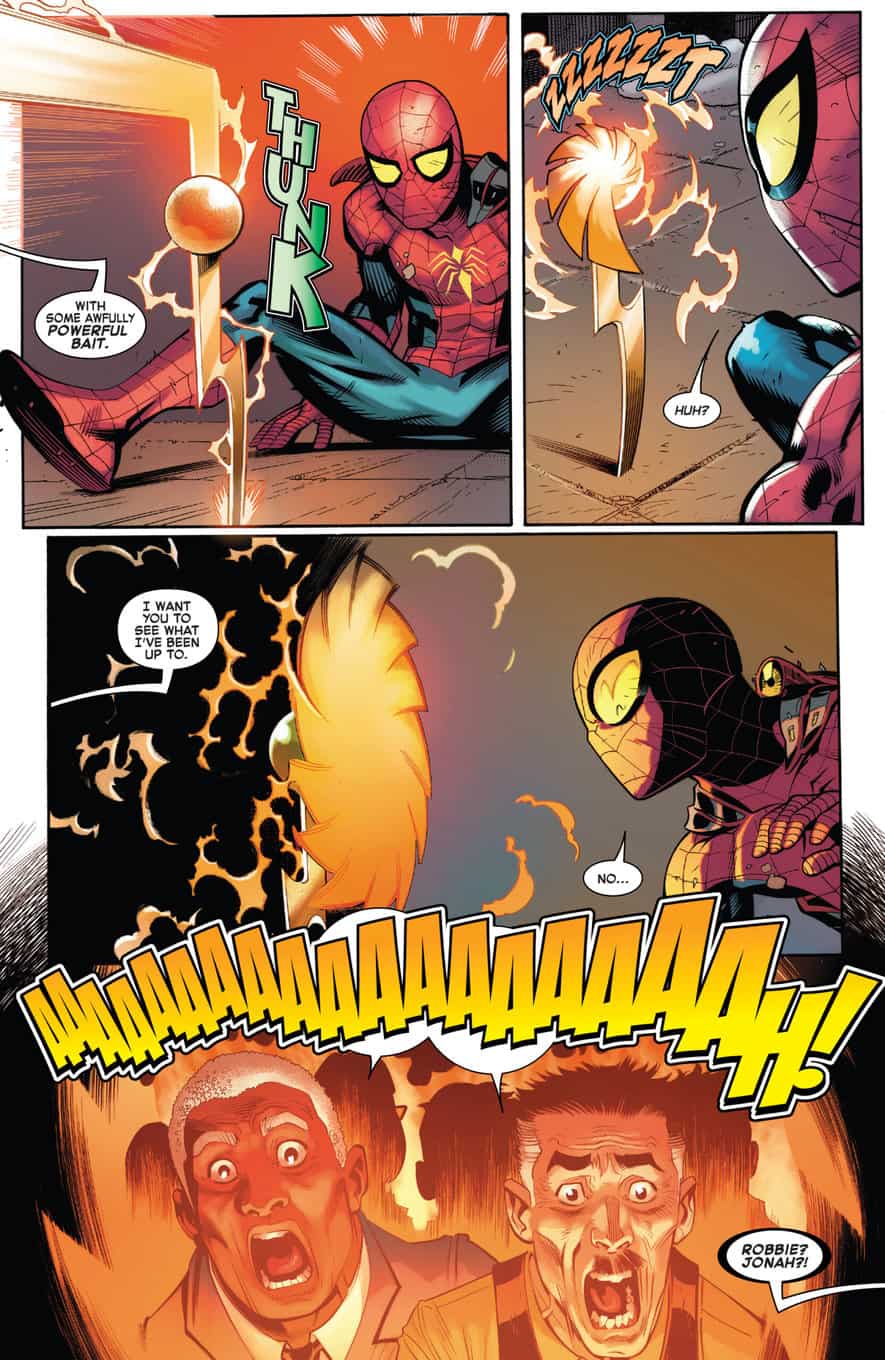 Amazing Spider-Man #16 spoilers 12 Chasm