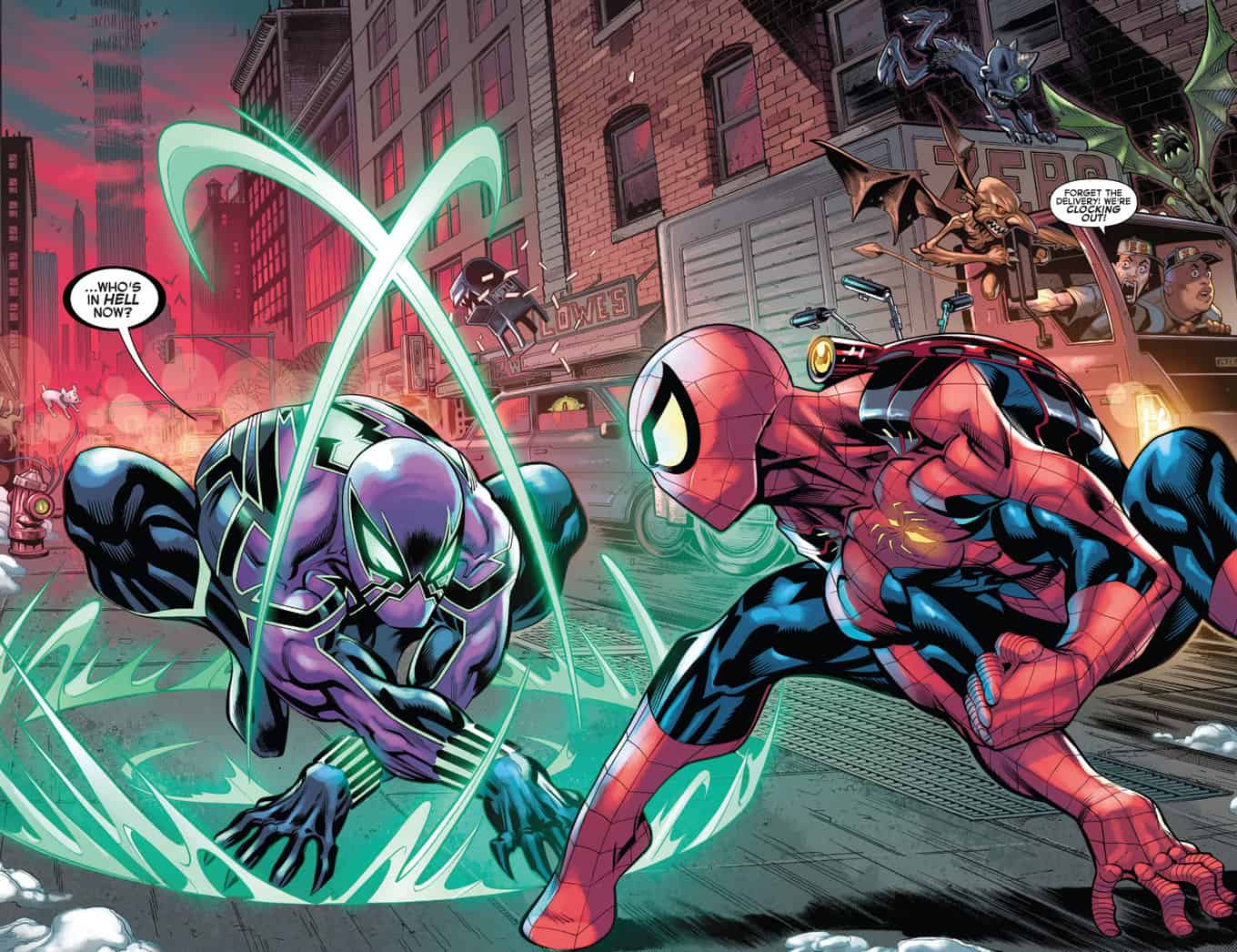 Amazing Spider-Man #16 spoilers 2 Chasm