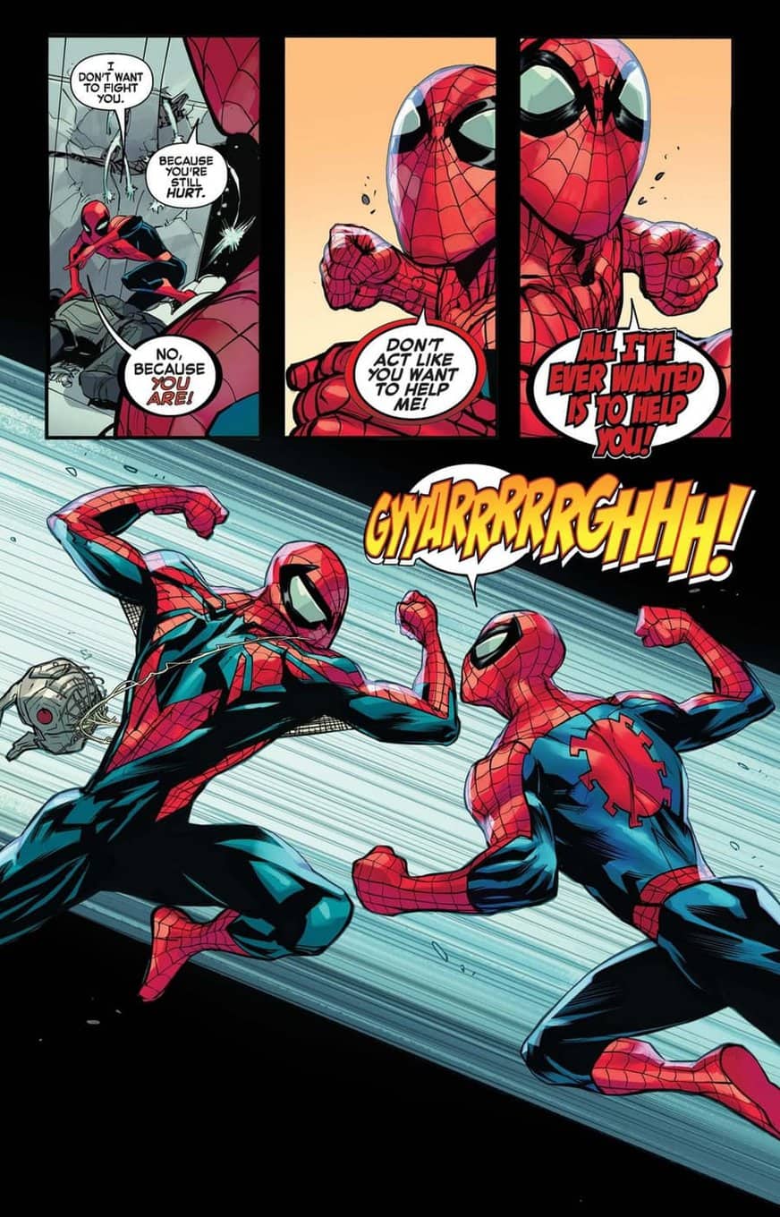 Amazing Spider-Man #93 spoilers Ben Reilly vs Peter Parker