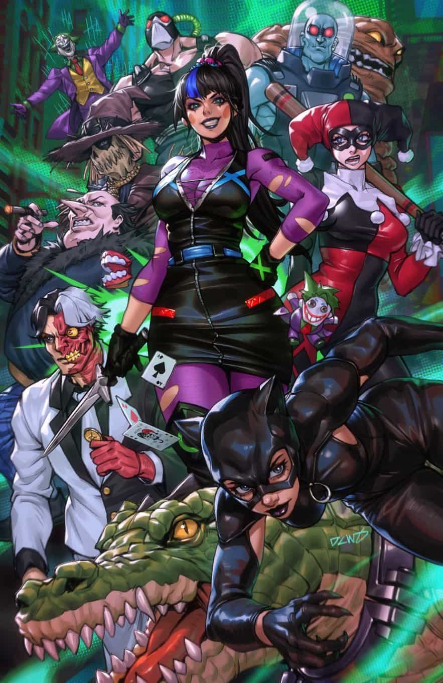 Punchline The Gotham Game #6 D Batman Rogues Gallery