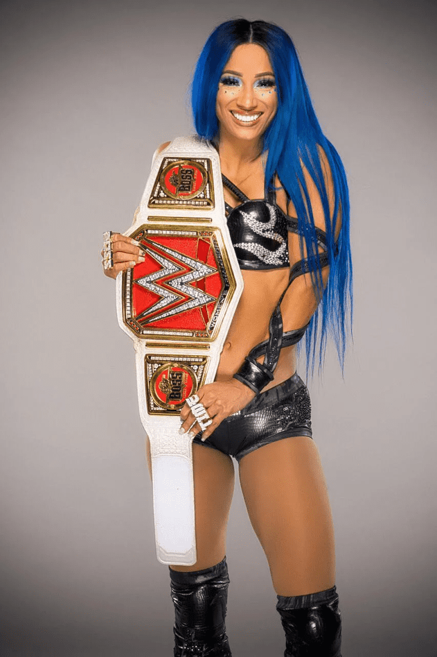 Sasha Banks WWE Raw Women's Champion