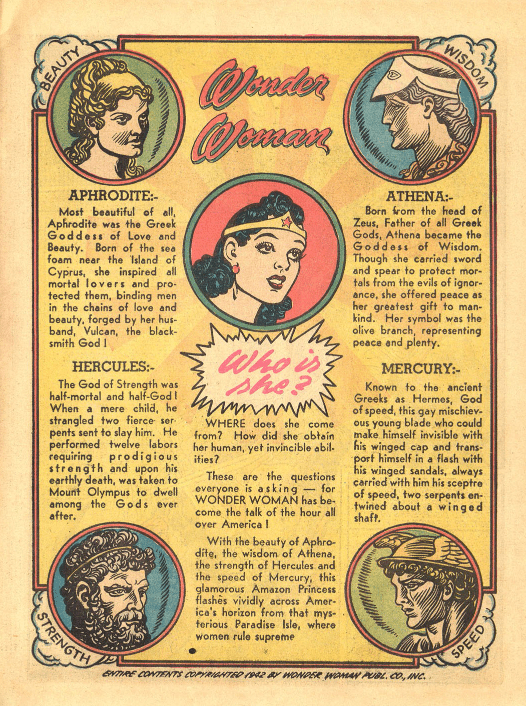 1942 Wonder Woman #1 spoilers 1