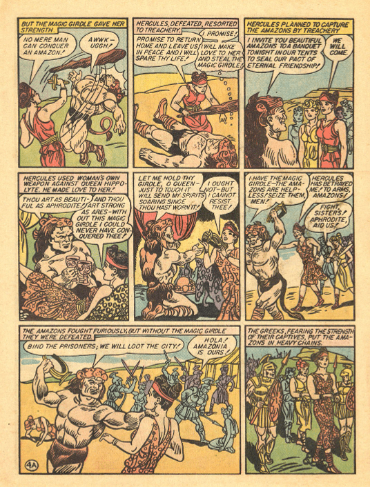 1942 Wonder Woman #1 spoilers 3 Hercules