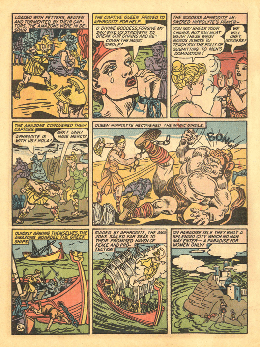 1942 Wonder Woman #1 spoilers 4 Hercules