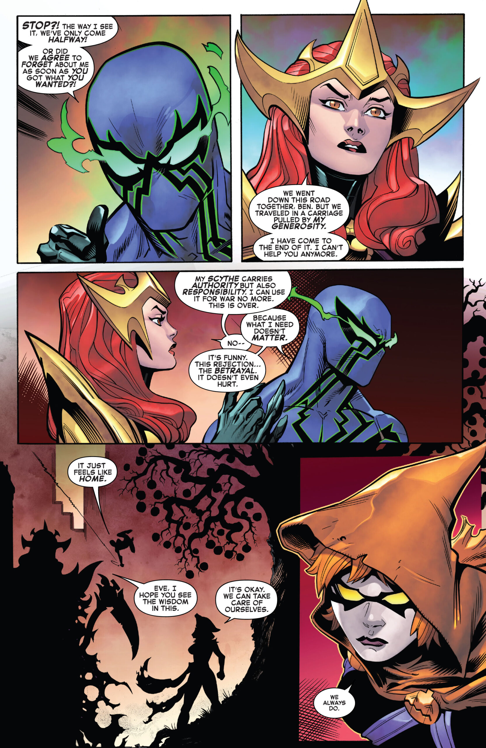 Amazing Spider-Man #18 spoilers 3 Goblin Queen Chasm Hallows' Eve