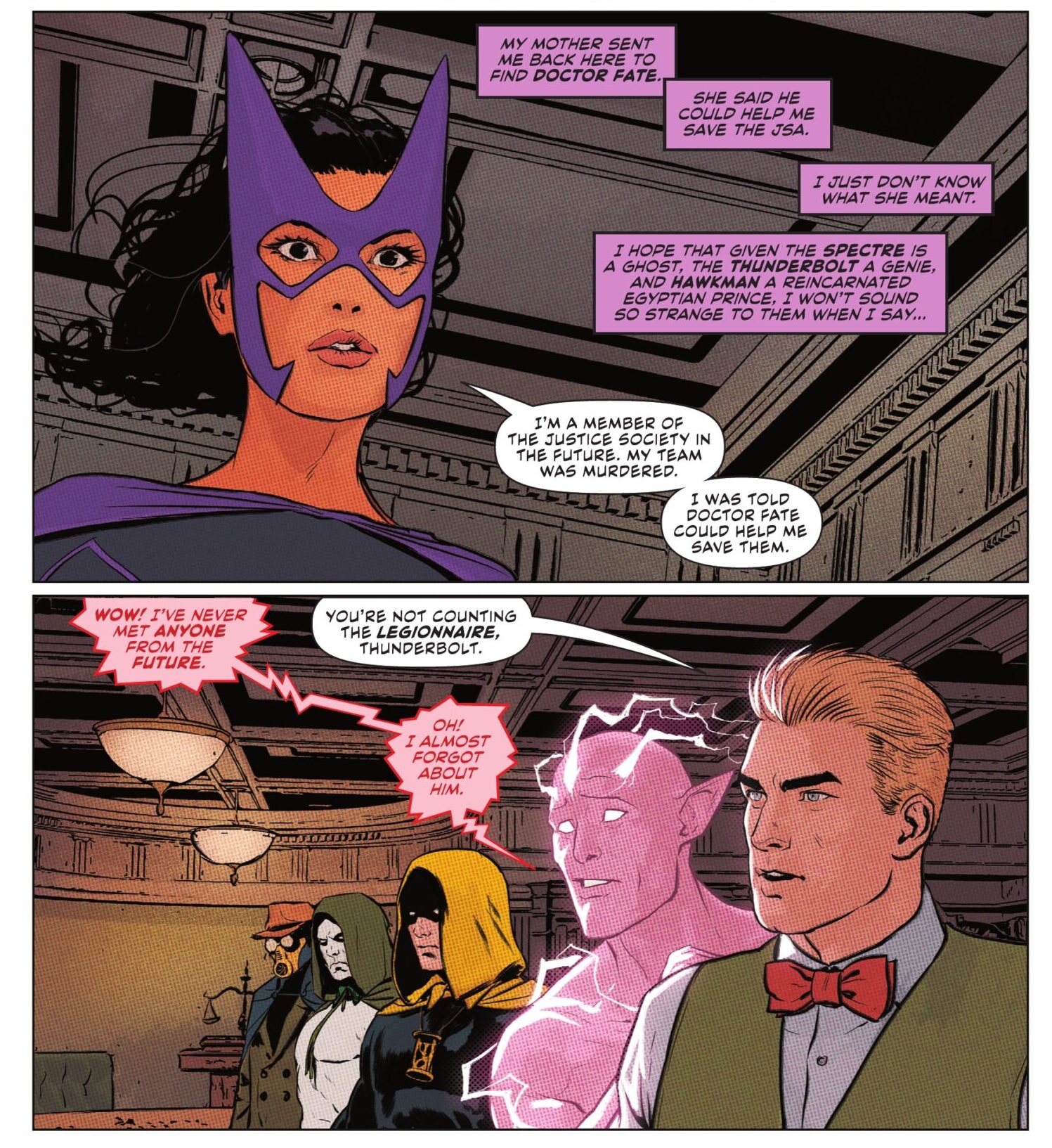 Justice Society of America #2 spoilers 4 Legionnaire