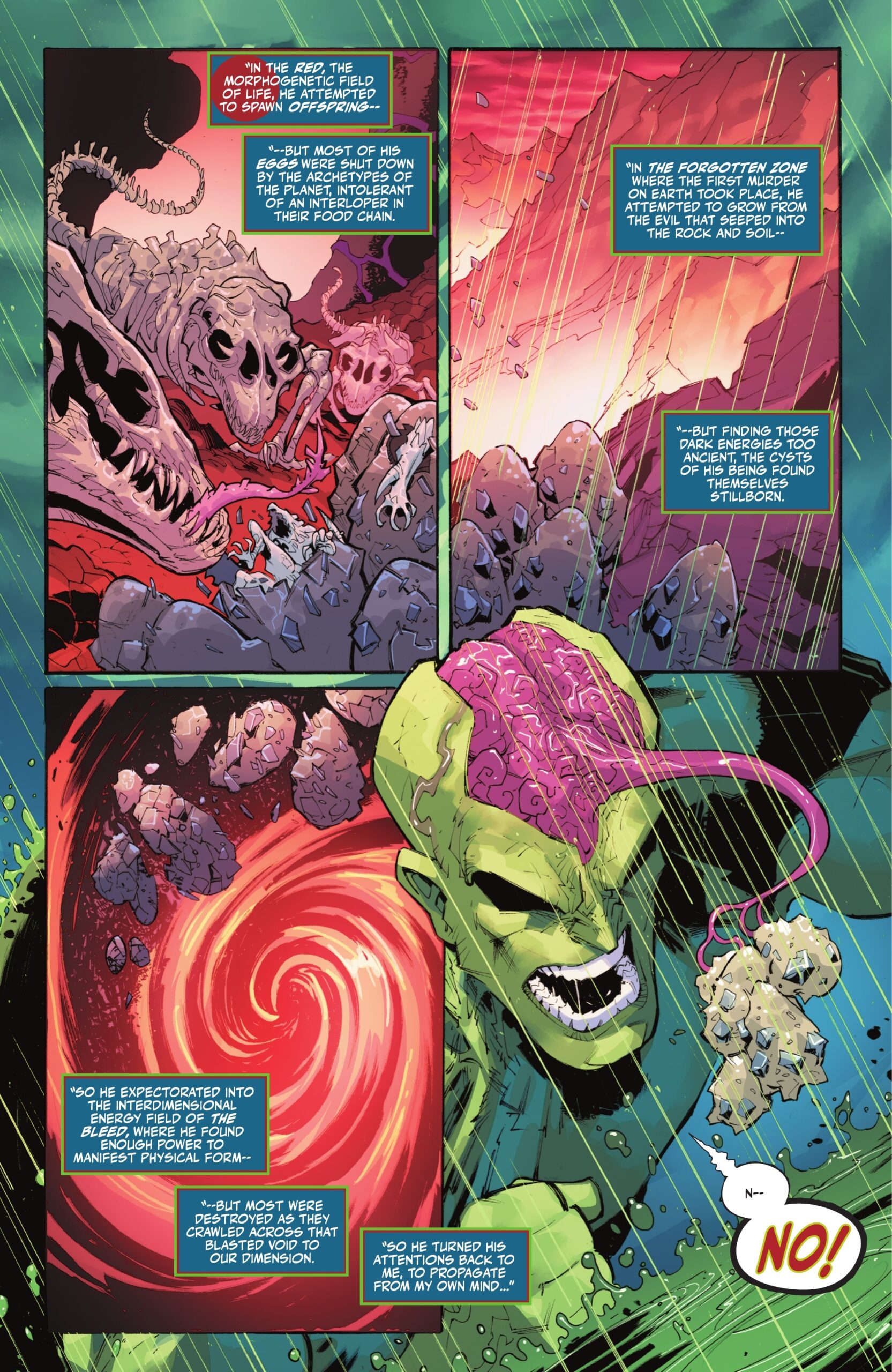 Hành tinh Lazarus Once We Were Gods #1 spoilers 8 Martian Manhunter