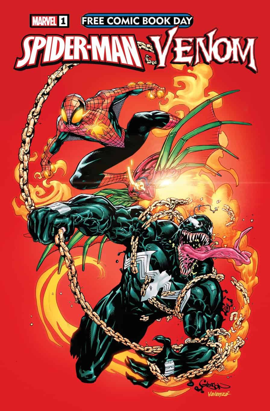 Spider-Man Venom FCBD 2023 Marvel Comics Free Comic Book Day 2023
