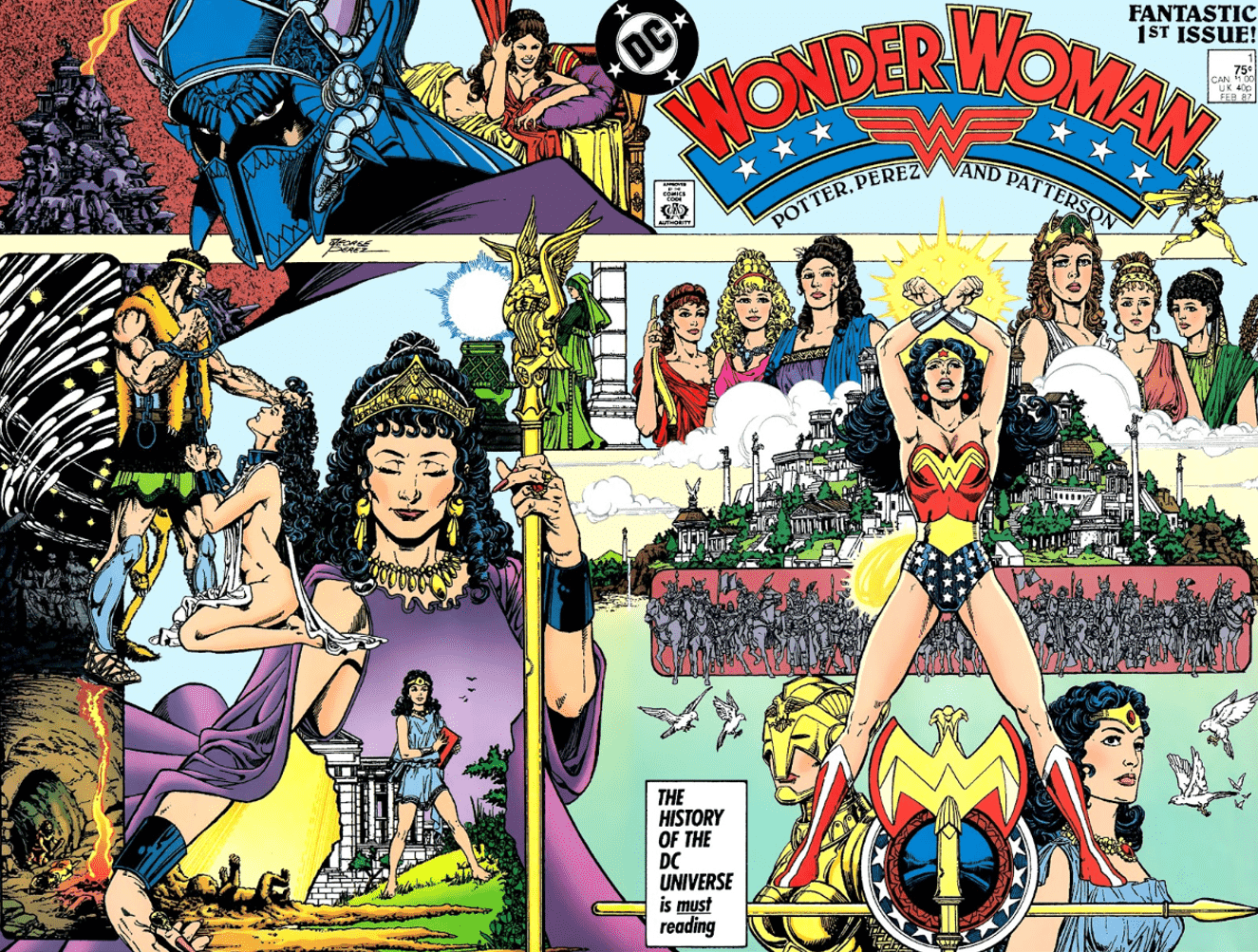 Wonder Woman #1 spoilers 0-1 1987