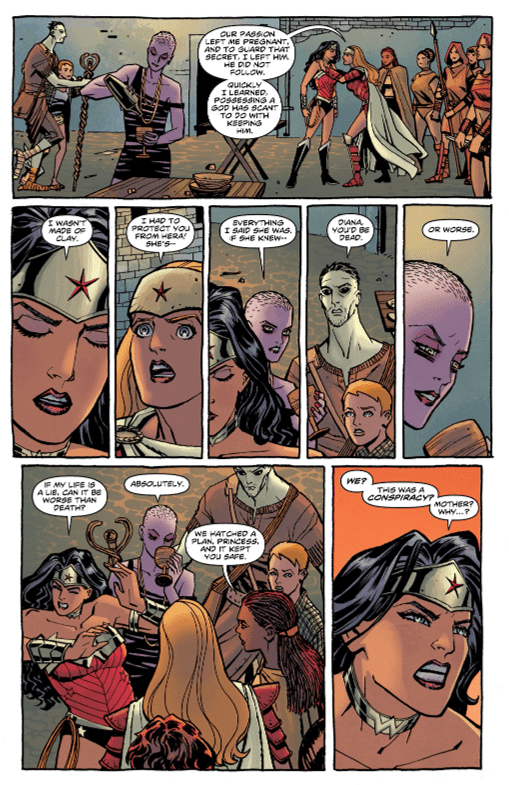 Wonder Woman #3 spoilers 4 Zeus