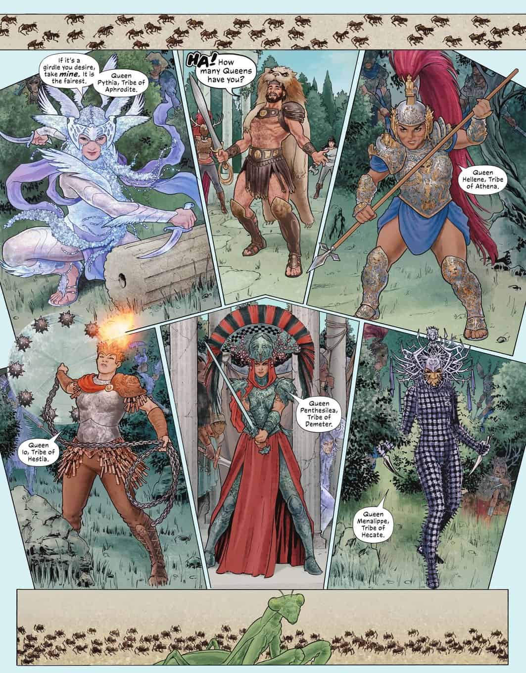 Wonder Woman Historia #3 spoilers 5 Heracles