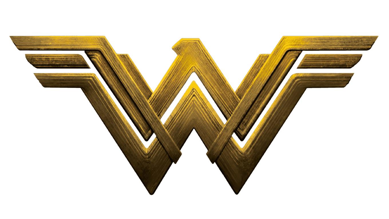 Wonder Woman logo metal