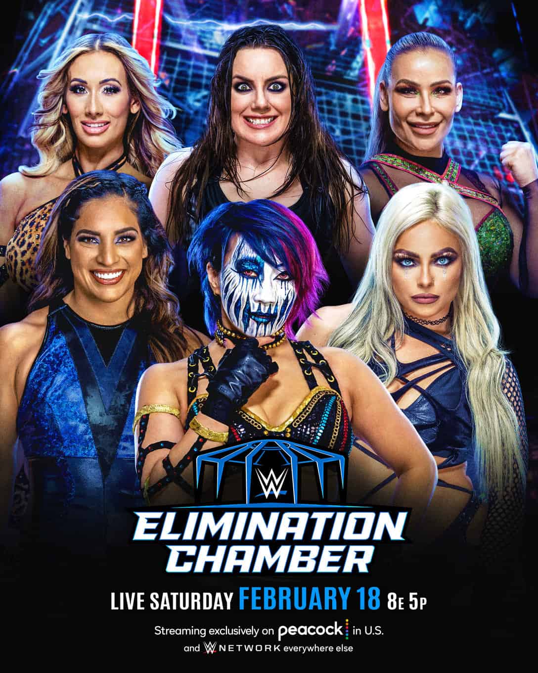 WWE Elimination Chamber 2023 Women's Chamber Match Final