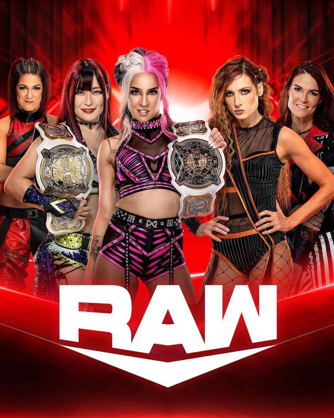 WWE Raw ngày 27 tháng 2 năm 2023 Trận đấu đồng đội thô của nữ