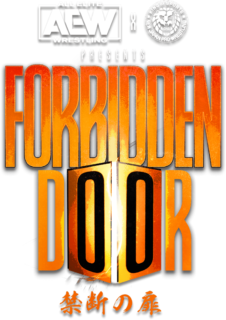 AEW x NJPW Forbidden Door logo 1