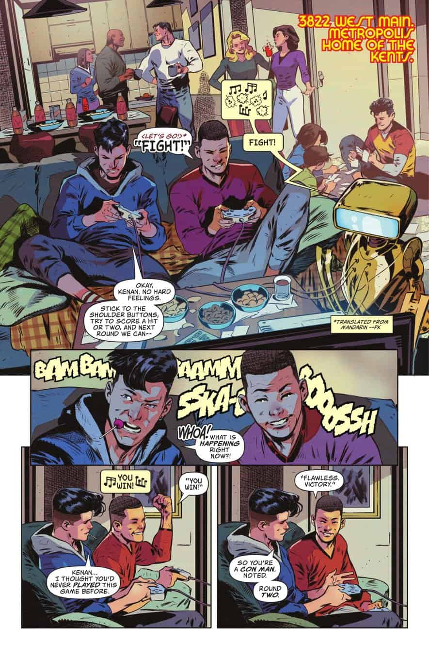 Action Comics #1051 spoilers 2 Gia Đình Siêu Nhân