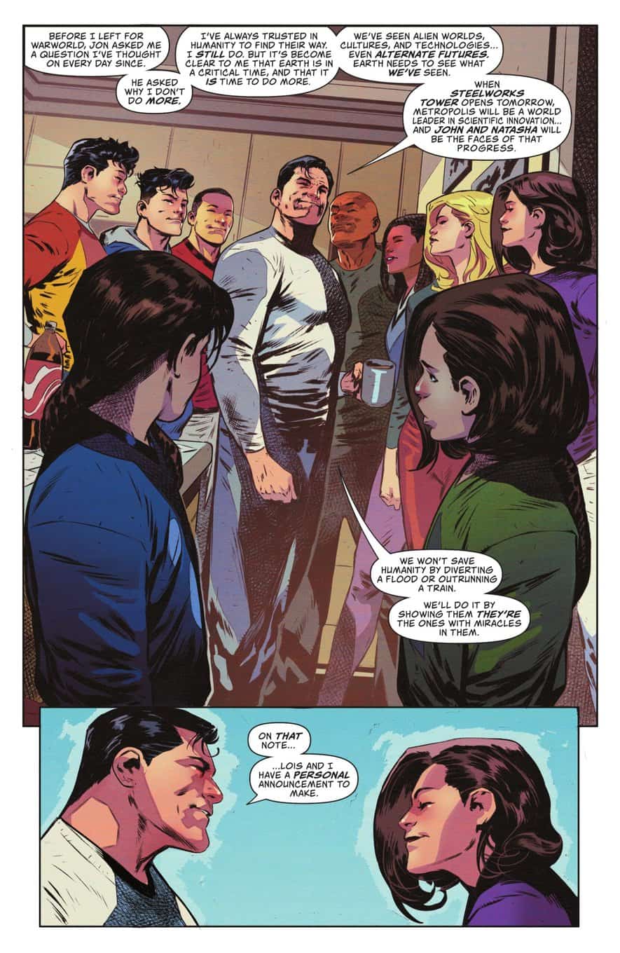 Action Comics #1051 spoilers 3 Gia Đình Siêu Nhân