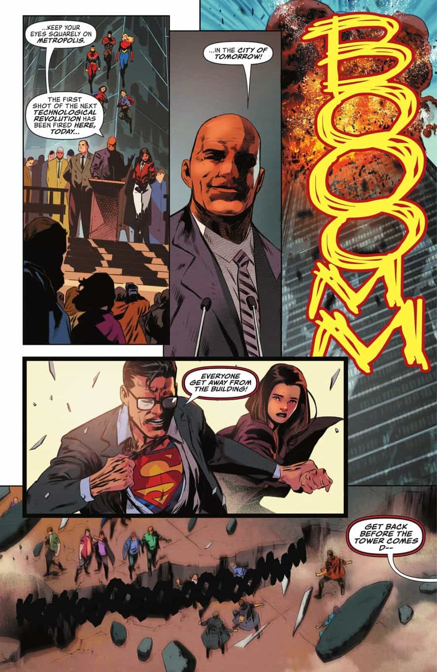 Action Comics #1051 spoilers 7 Gia Đình Siêu Nhân