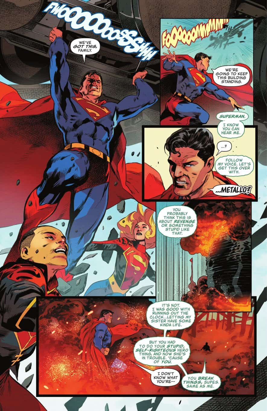 Action Comics #1051 spoilers 9 Gia Đình Siêu Nhân