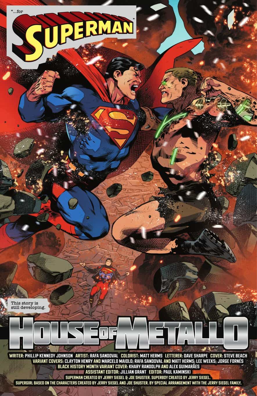 Action Comics #1052 spoilers 1 Gia Đình Siêu Nhân