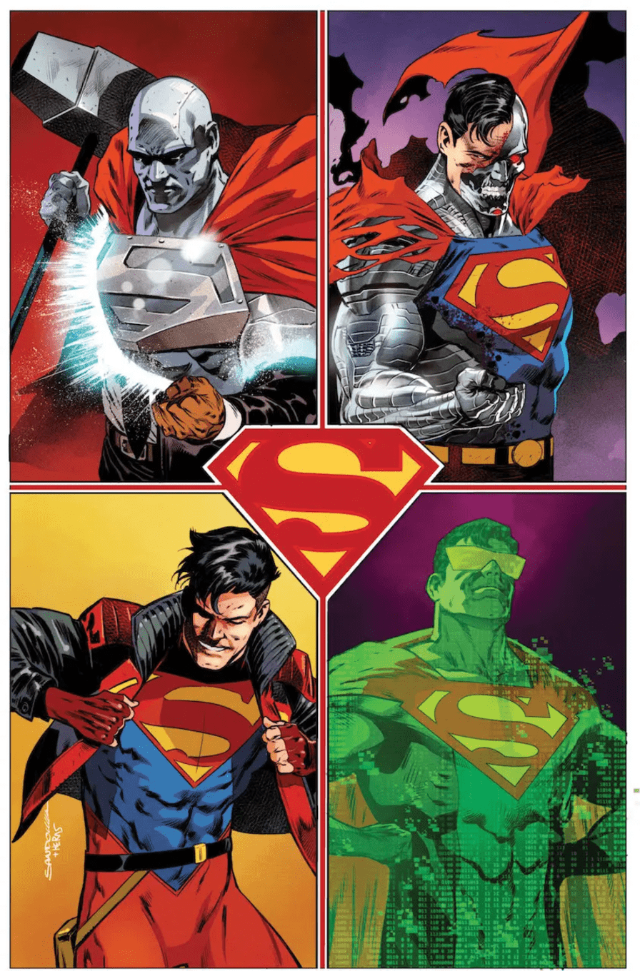 Action Comics #1055 B RAFA SANDOVAL with the Death & Return of Superman