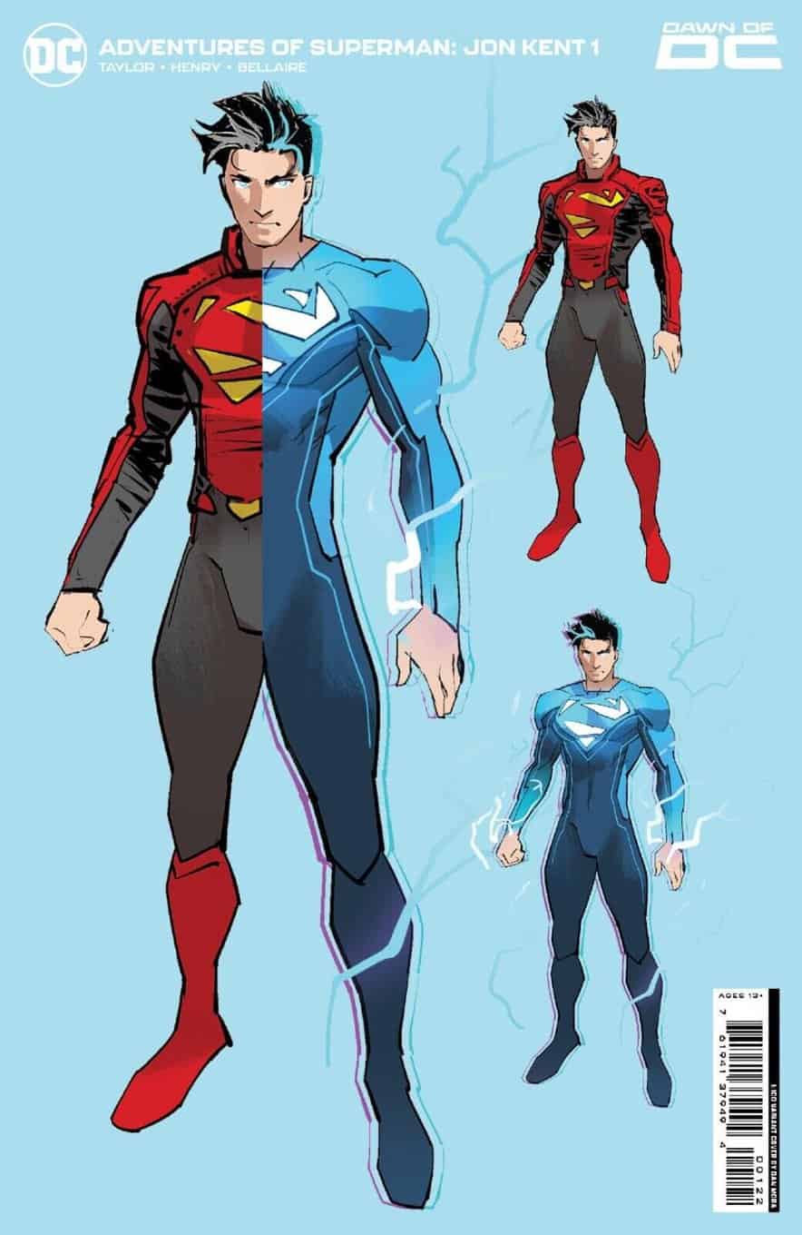 Adventures of Superman Jon Kent #1 Dan Mora incentive variant cover