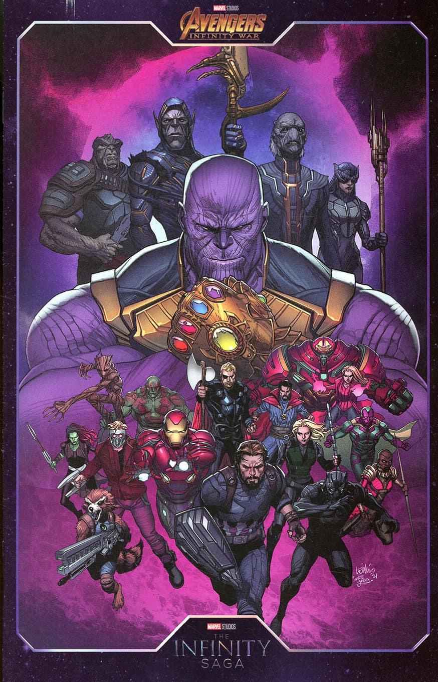 Kẻ phá đám Avengers #65 0-4 Leinil Francis Yu biến thể cocer Infinity Saga Giai đoạn 3