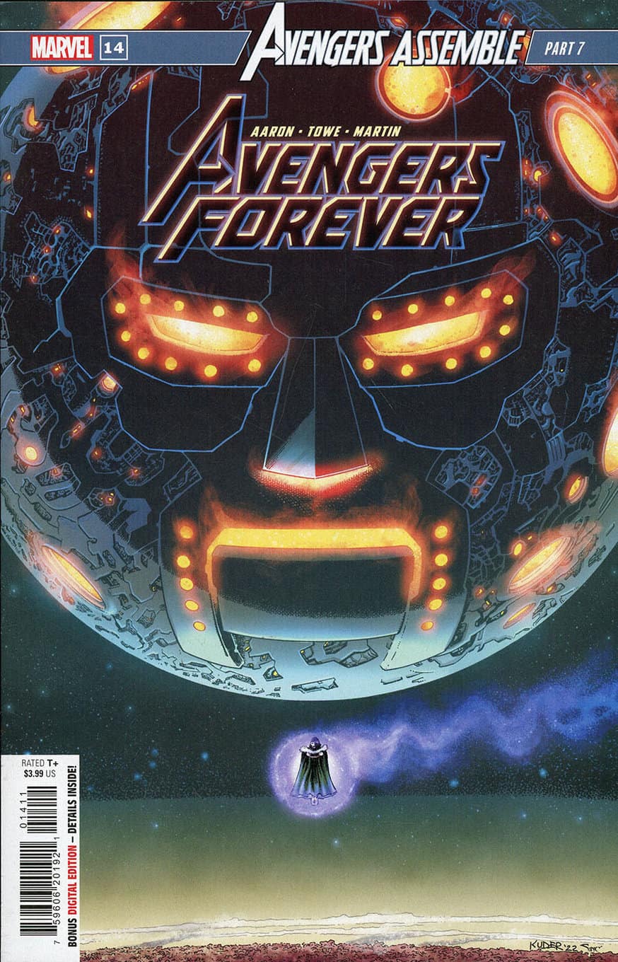 Avengers Forever #14 spoilers 0-1 Aaron Kuder bìa chính