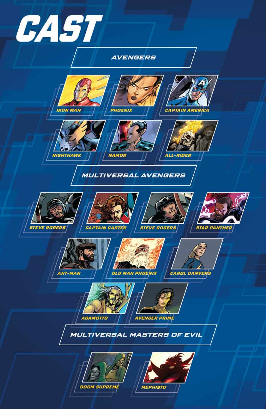 Kẻ phá đám Avengers Forever #14 0-Z
