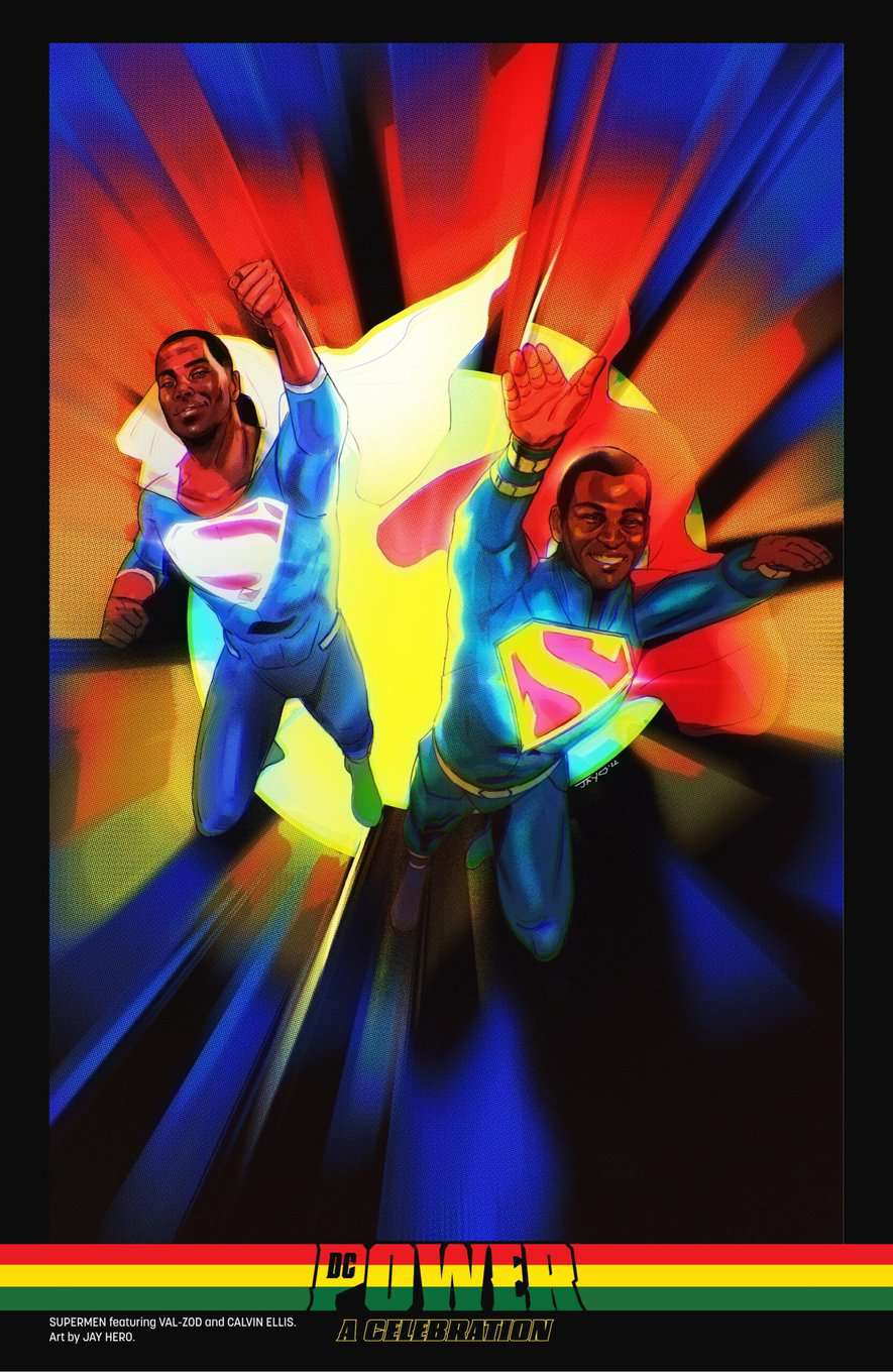 DC Power #1 2023 spoilers Z Dawn of DC Superman Val-Zod & Calvin Ellis Siêu nhân đa vũ trụ
