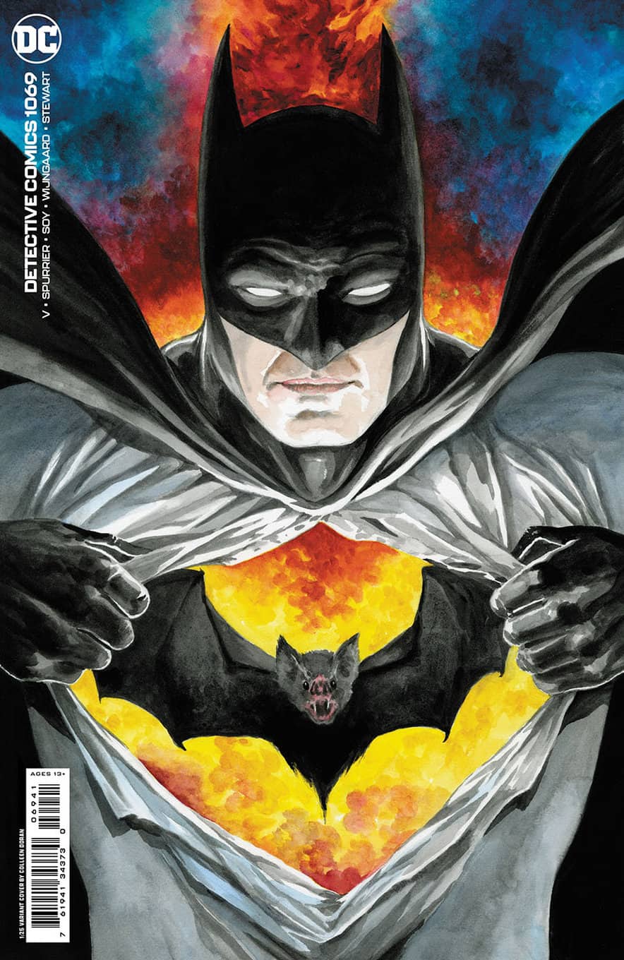 Detective Comics #1069 spoilers 0-4 Colleen Doran with Batman