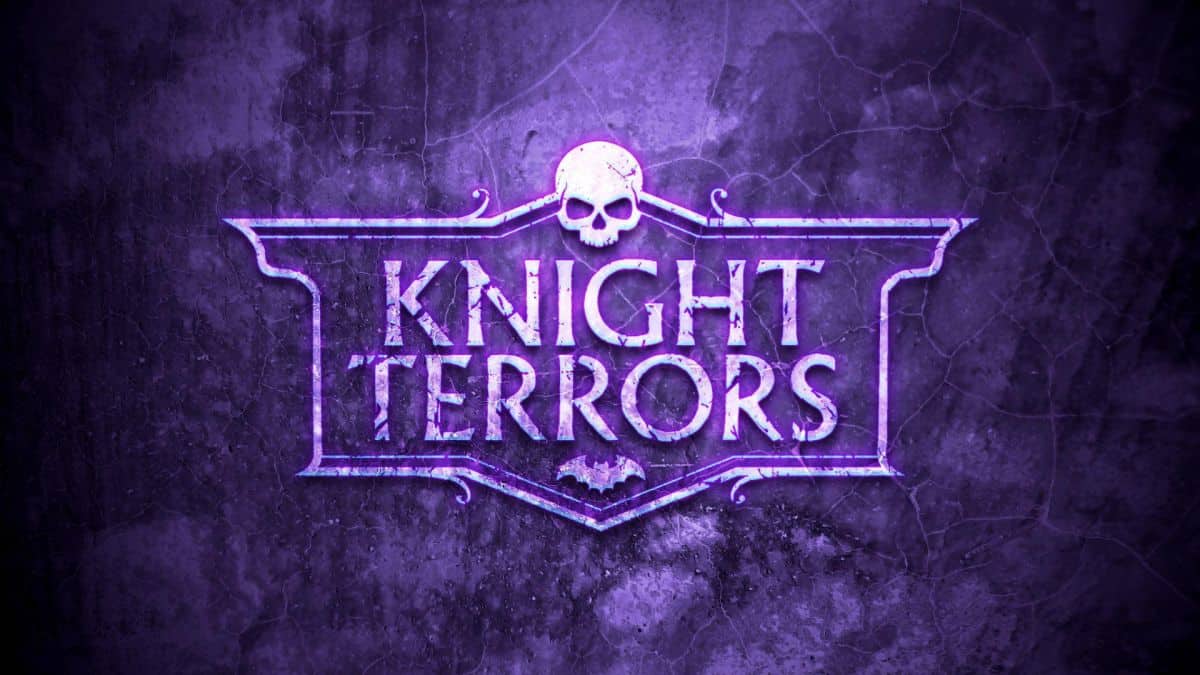 Knight Terrors logo banner