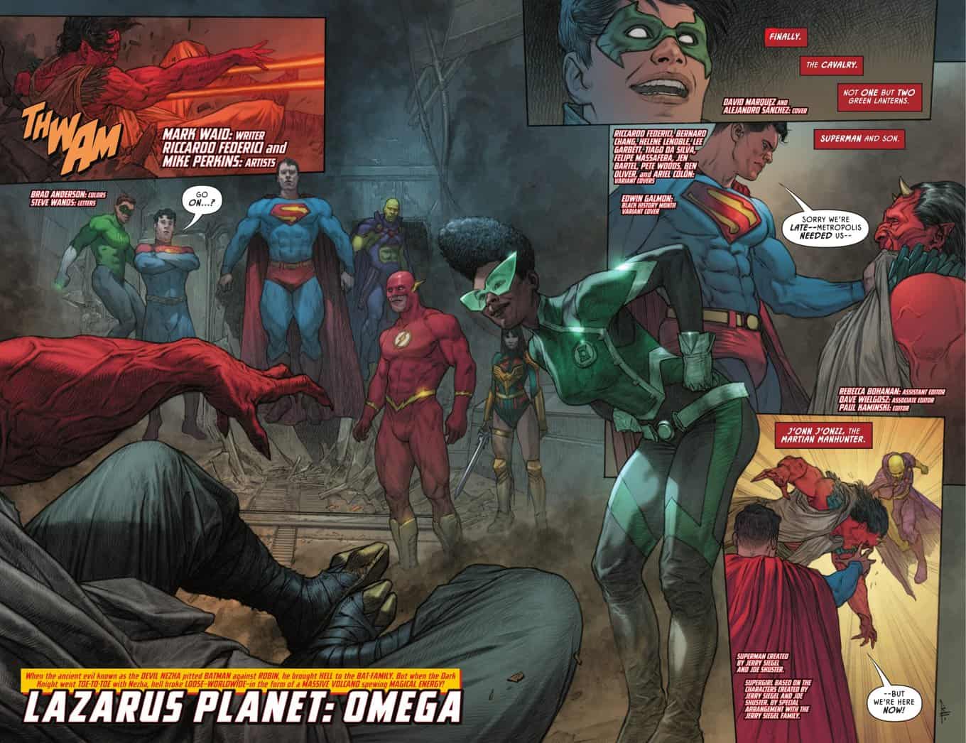 Kẻ phá đám Lazarus Planet Omega #1 5