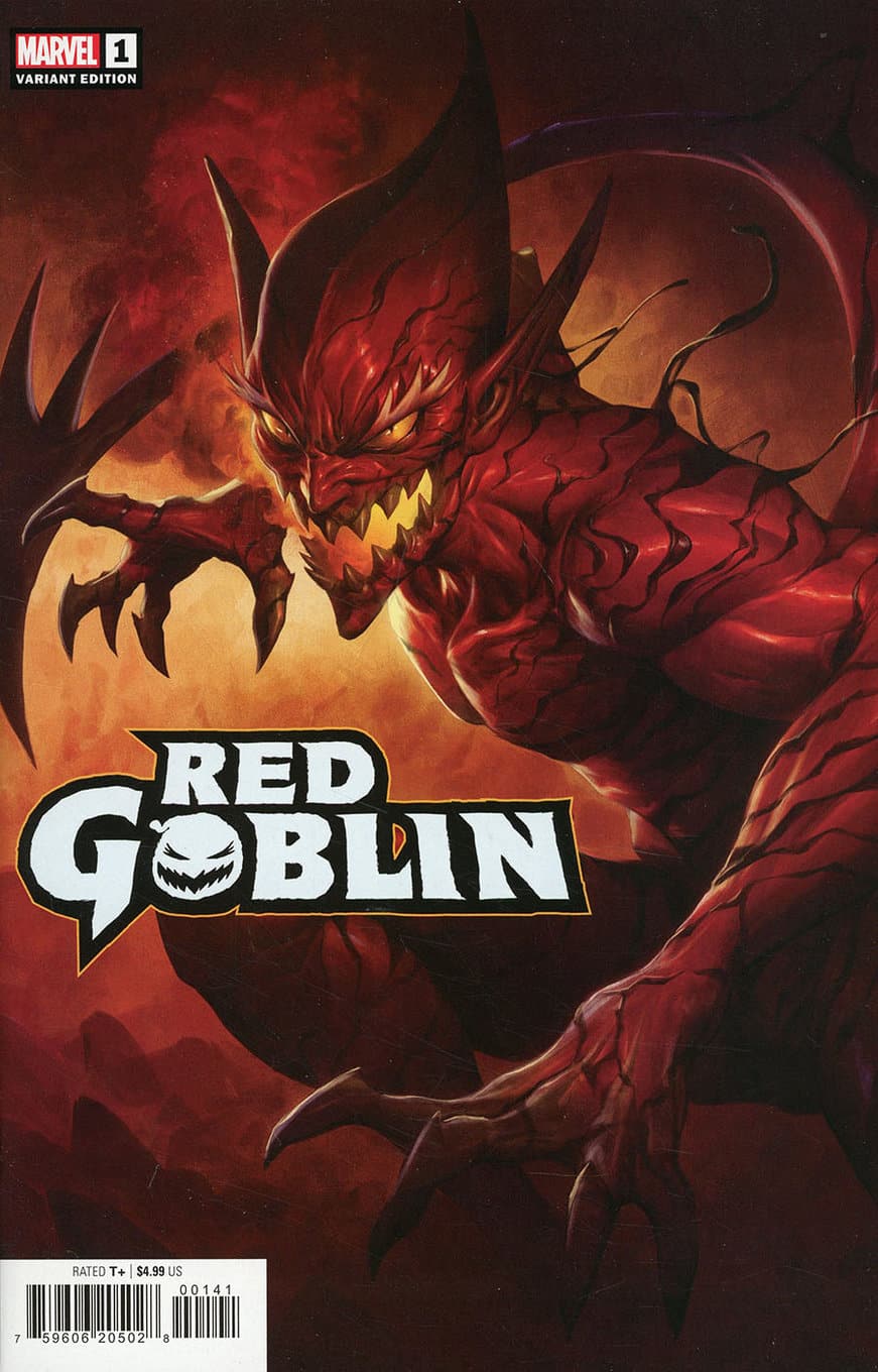 Red Goblin #1 spoilers 0-5 Bìa biến thể Dave Rapoza
