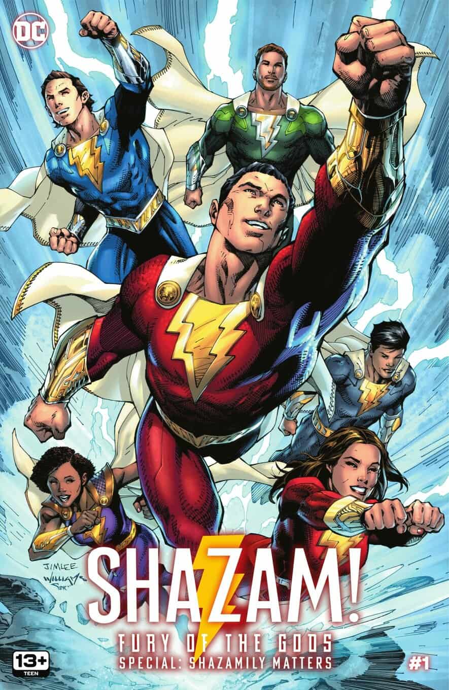 Shazam!  Fury of the Gods Special Shazamily Matters #1 spoilers 0-1 Jim Lee