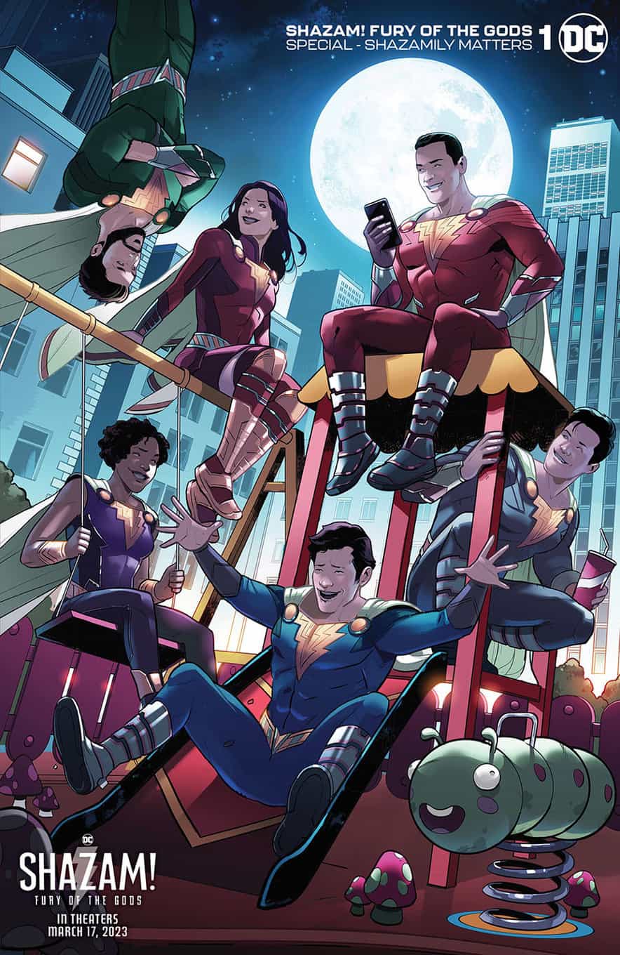 Shazam! Fury of the Gods Special Shazamily Matters #1 spoilers 0-5 Stephen Byrne