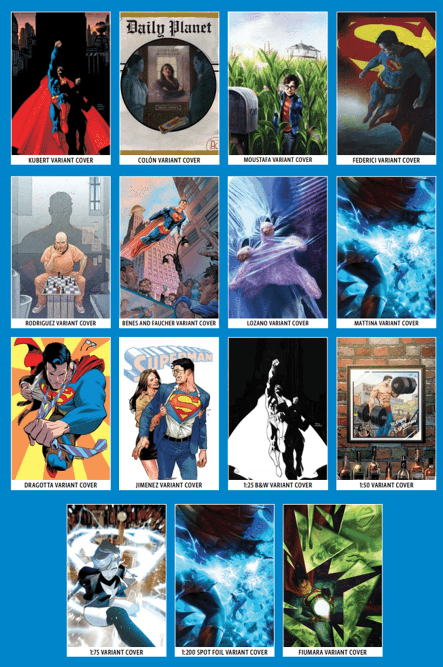 Bìa biến thể Superman #1