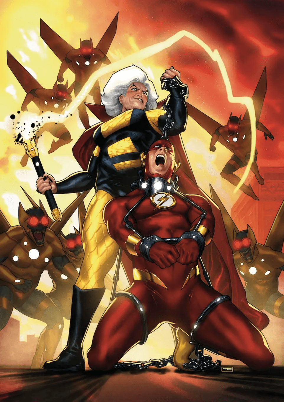 The Flash #799 A TAURIN CLARKE with Granny Goodness